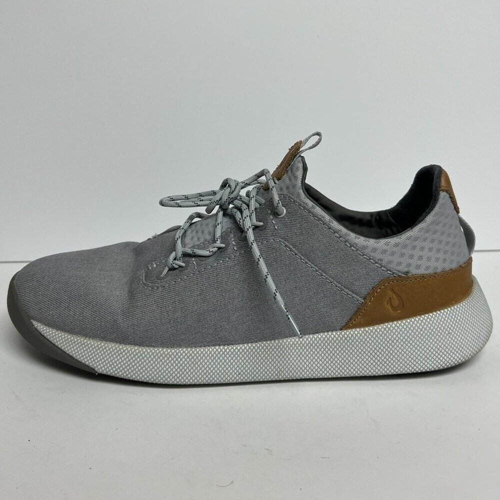 Olukai Men's Nanea Li Casual Sneakers Gray, Size 10 M